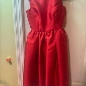 Jovani Red Midi Dress
